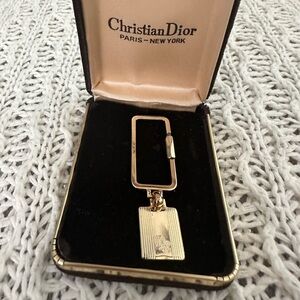 Dior Gold Keychain